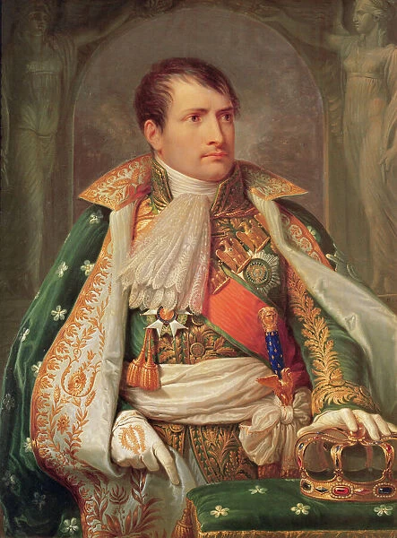 Napoleon I (1769-1821) King of Italy, c. 1805-10 (oil on canvas)