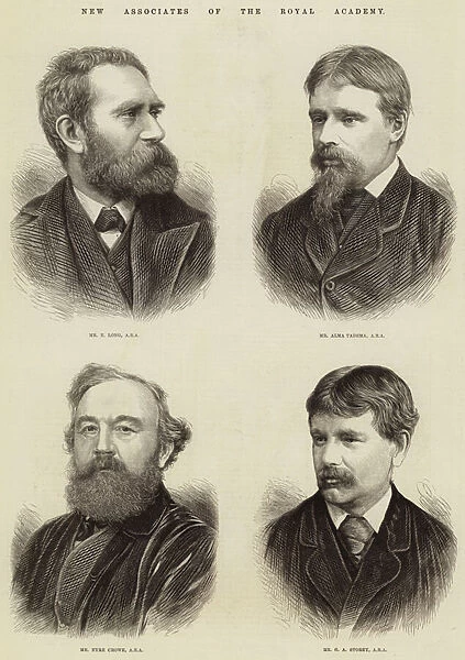 New Associates of the Royal Academy (engraving)