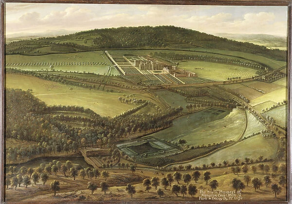 The North Prospect of Hampton Court, c. 1699 (oil on canvas)