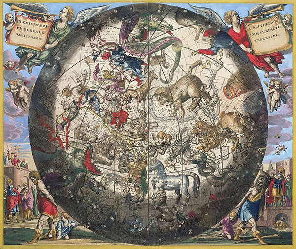 Northern (Boreal) Hemisphere, from The Celestial Atlas