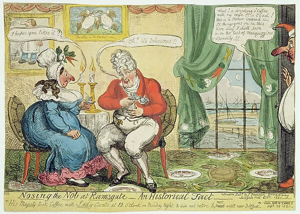 Nosing the Nob at Ramsgate, 1821