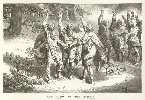 The Oath at the Grutli (engraving)