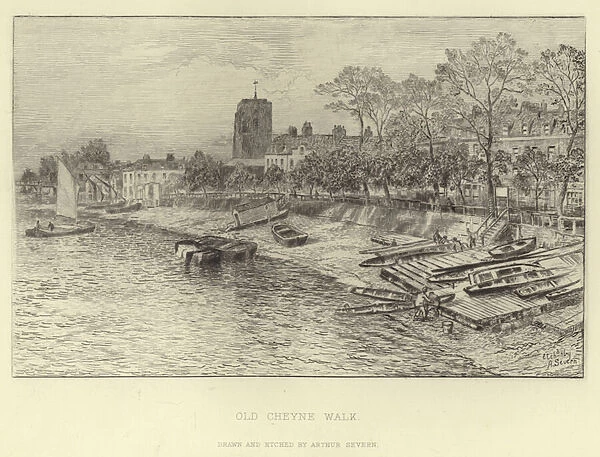 Old Cheyne Walk (engraving)