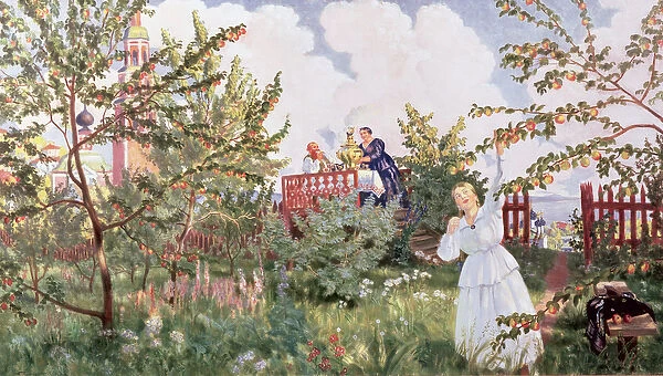The Orchard, 1918 (oil on canvas)