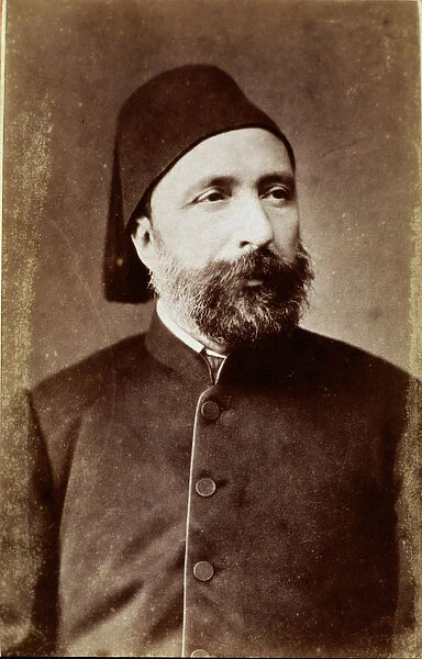 Ottoman Empire: 'Portrait of Ahmet Mithat Pasha (or Ahmed Midhat pasha
