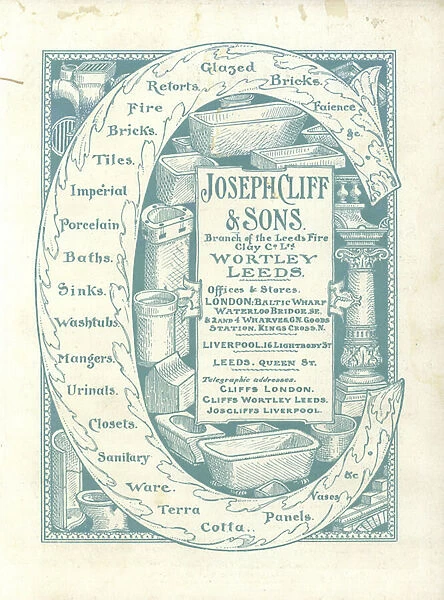 Page from The Architect s, Surveyors and Engineers Compendium 1892 (litho)