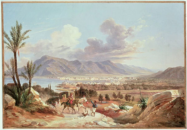 Palermo di Belmonte, c. 1831 (oil on canvas)