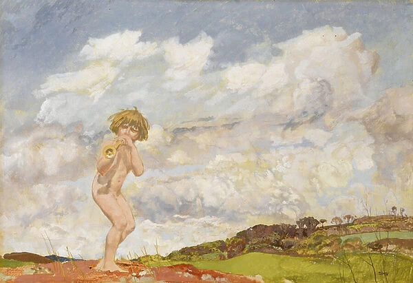 Pan, c. 1916 (tempera on canvas)