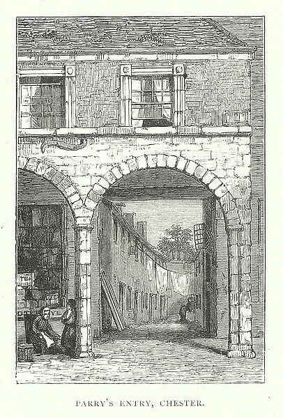 Parry's Entry, Chester (engraving)