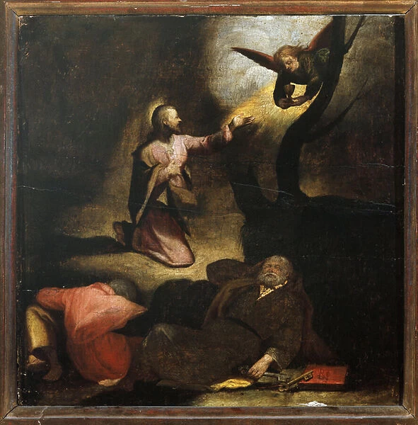 Passion of Christ: Agony in the Garden of Gethsemane (oil on wood, 1434)