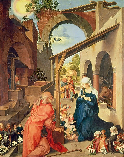 Paumgartner Altarpiece (central panel), c. 1500 (tempera on panel) (see also 495745)
