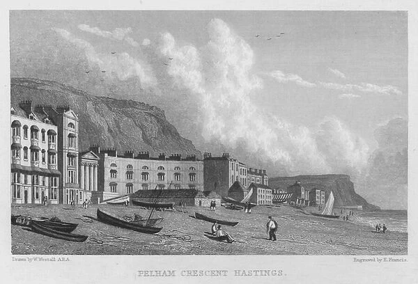 Pelham Crescent, Hastings (engraving)