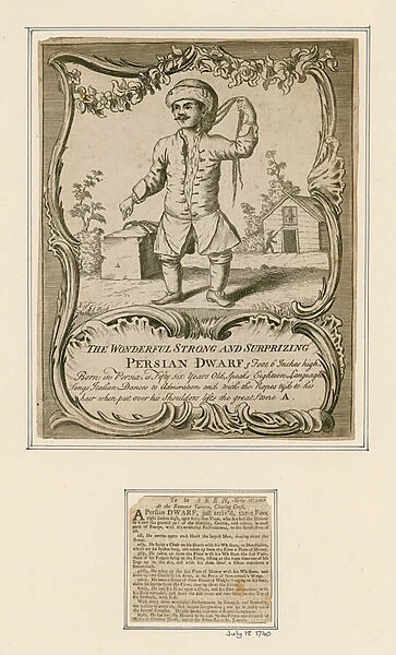 Persian dwarf (engraving)