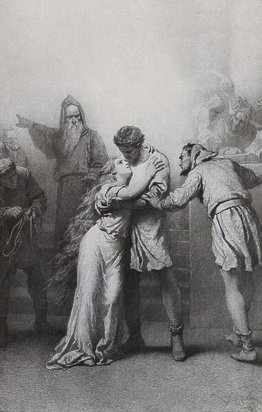 Phalanstery in the future, Scene 12 from Imre Madachs poem The Tragedy of Man (engraving)