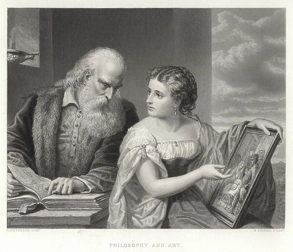 Philosophy and Art (engraving)