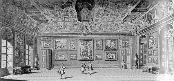 Picture Gallery at Belvedere, Vienna, published in Wondrous war and victory