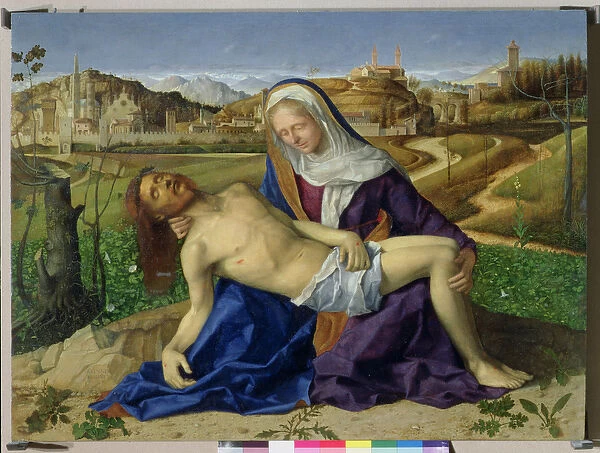 The Pieta, c. 1505 (oil on panel) (post 1996 restoration)