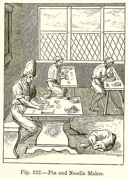 Pin and Needle Maker (engraving)
