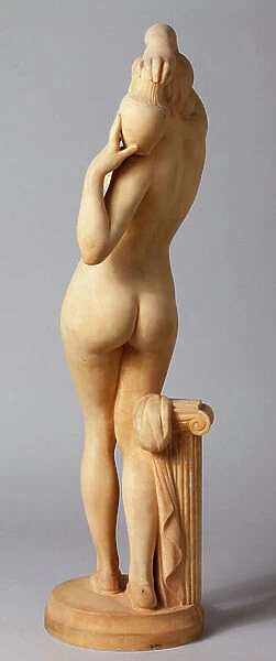 Planyidera. Marble. Back side. 87. 5x23x28cm. 1914-1918. Museum ref 2803