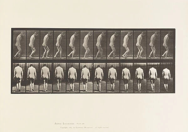 Plate 558. Paraplegia; Partial; Walking, 1885 (collotype on paper)