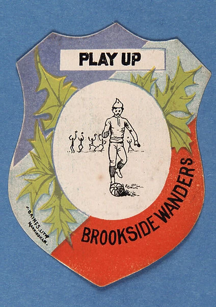 Play Up Brookside Wanderers (colour litho)