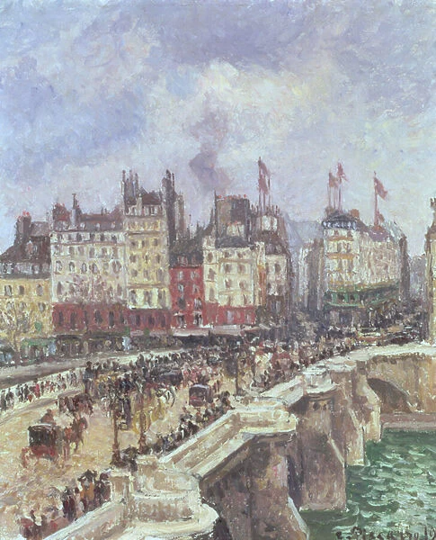 The Pont Neuf, 1901 (oil on canvas)