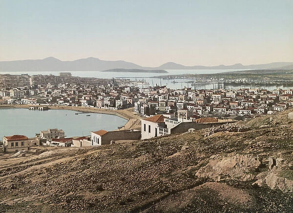 Port of Piraeus, 1905 (photomechanical print)