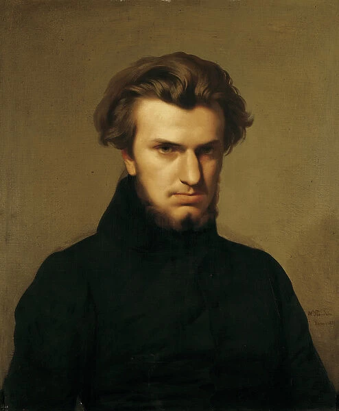 Portrait of Ambroise Thomas (1811-96) 1834 (oil on canvas)