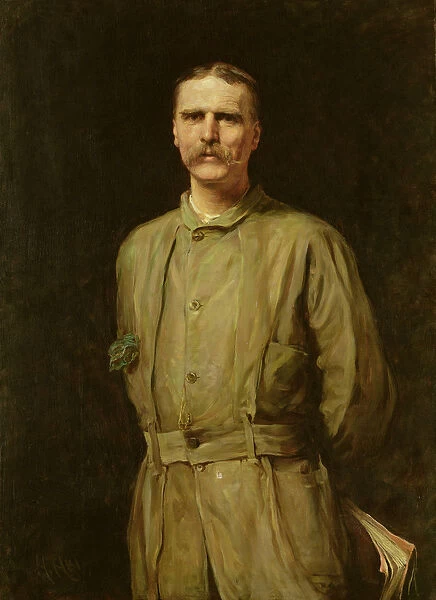 Portrait of Archibald Forbes, War Correspondent, 1881 (oil on canvas)