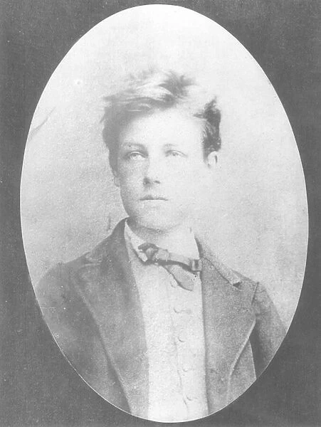 Portrait of Arthur Rimbaud (1854-91), c. 1870 (b  /  w photo)