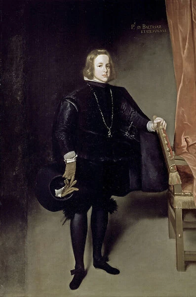 Portrait de Baltasar Carlos (Balthazar-Charles ou Balthazar Charles) d