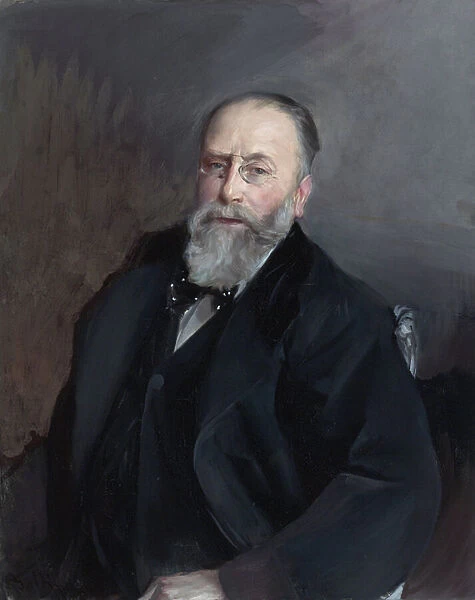 'Portrait d Edmond de Rothschild (1845-1934) banquier