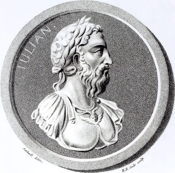 Portrait of Didius Julianus, from The History of the Decline and Fall of the