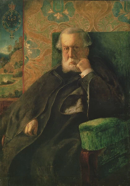 Portrait of Dr. von Meyer (oil on canvas)
