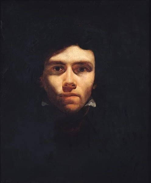 Portrait of Eugene Delacroix (1798-1863) c. 1818-19 (oil on canvas)