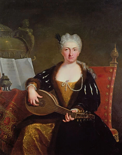 Portrait of Faustina Bordoni, Handels singer, c. 1830 (oil on canvas)