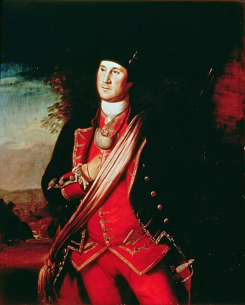 Portrait of George Washington (1732-99) 1772 (oil on canvas)