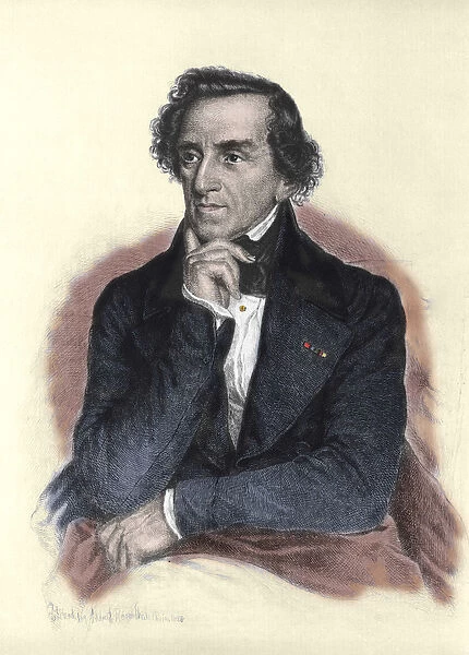 Portrait of Giacomo Meyerbeer (1791-1864), German composer