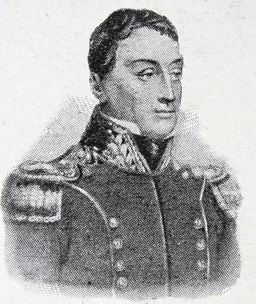 Portrait of Gilbert du Motier, Marquis de Lafayette