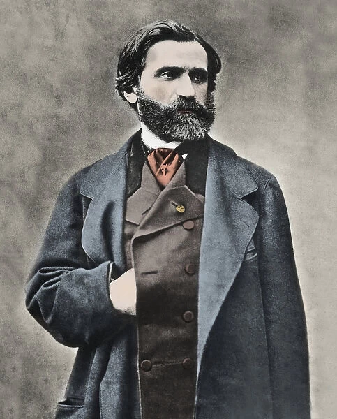 Portrait of Giuseppe Verdi