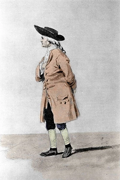 Portrait of Henry Cavendish (1731-1810), English philosopher and chemist