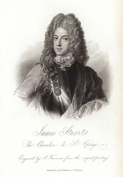Portrait of James Stuart (engraving)