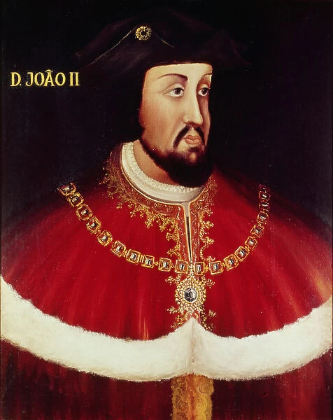 Portrait of John II of Portugal (1455-95) (panel)