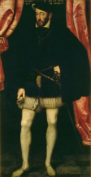 Portrait of King Henri II of France (1519-59)