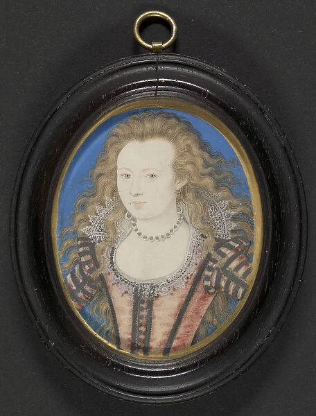 Portrait of a Lady, c. 1605-10 (gouache an vellum laid onto card)