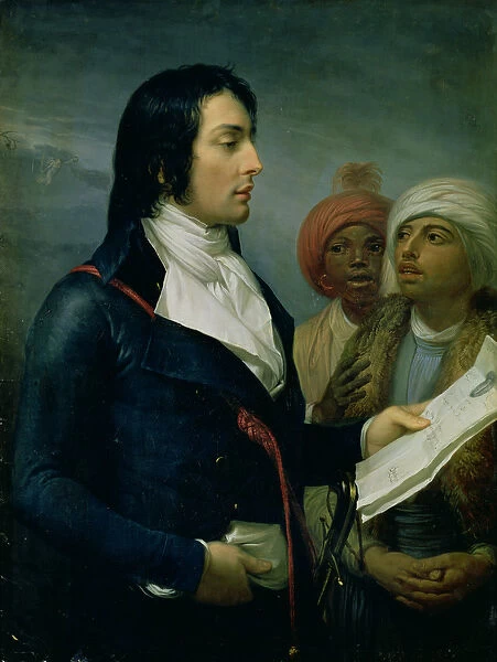 Portrait of Louis-Charles-Antoine Desaix de Veygoux (1768-1800) 1800 (oil on canvas)