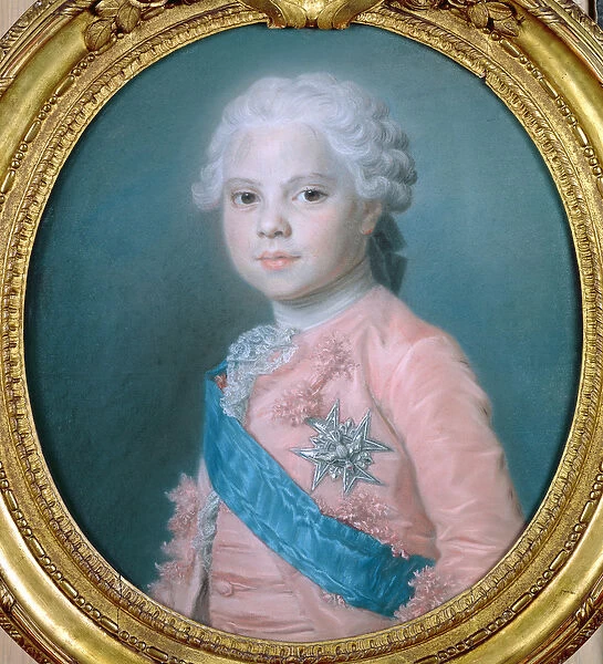 Portrait of Louis of France (1755-1824) Count of Provence and future King Louis XVIII