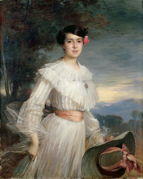 Portrait of Madeleine Reclus, 1902 (oil on canvas)