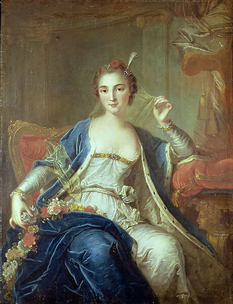 Portrait of Mademoiselle Marie Salle (c. 1702-56) 1737 (oil on canvas)