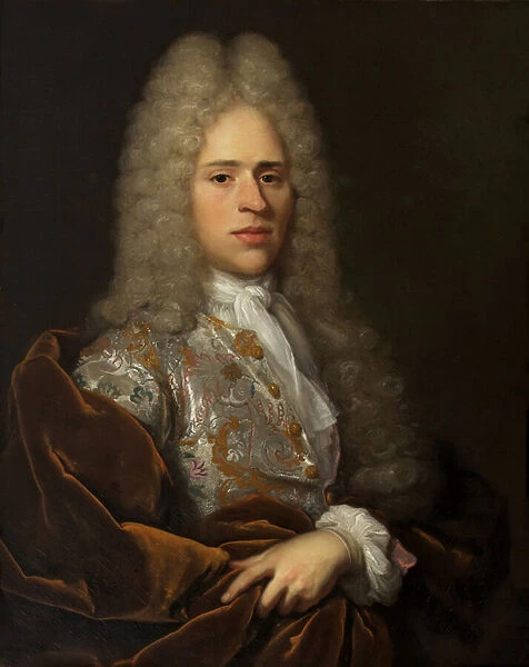 Portrait of a Man, said to be a member of the O Farrell Family (oil on canvas)